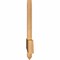 Ekena Millwork Eugene Smooth Timber Gable Bracket, Western Red Cedar, 48"W x 16"H x 1 1/2"D x 3 1/2"F, 8/12 Pitch GBW048X16X0204EUG00SWR - alternate 3
